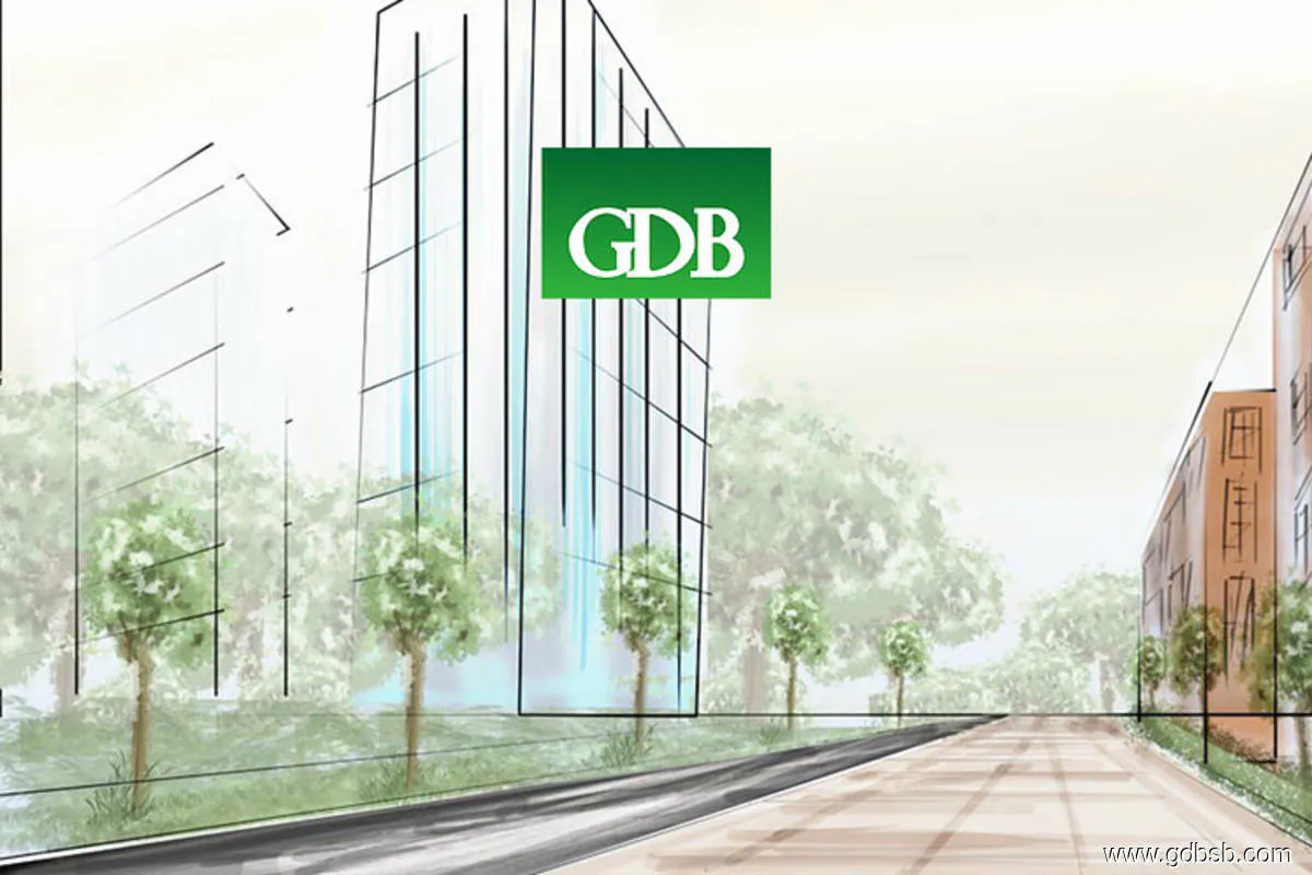 Construction cranes and buildings under development