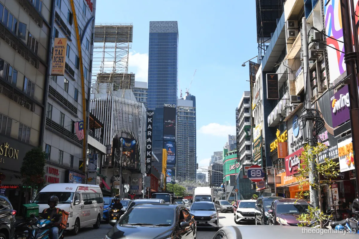 Office buildings and commercial developments in Kuala Lumpur