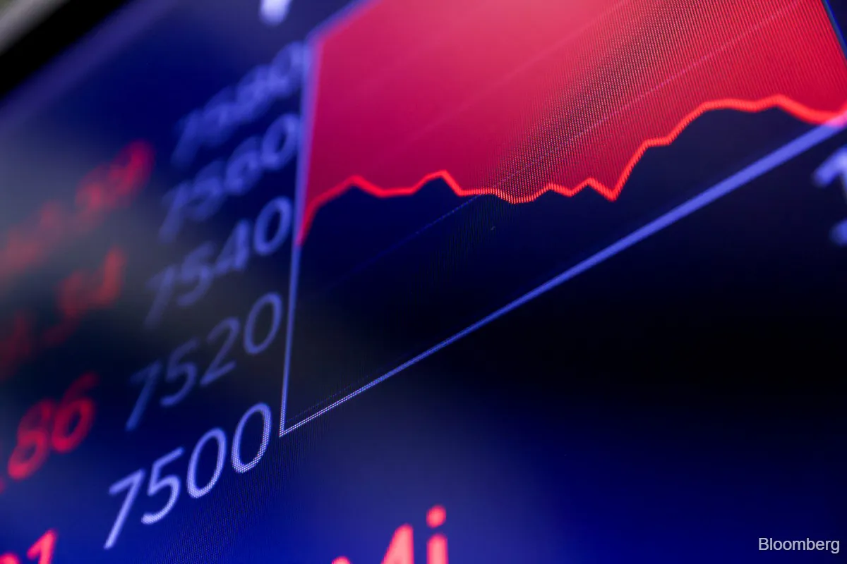 Illustration of equity market charts and index portfolio allocations